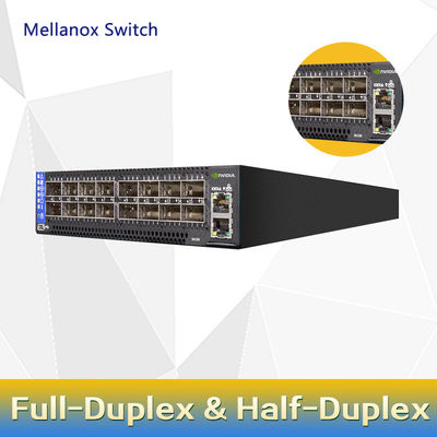2 핵심은 깊이 멜라녹스 SN2000 스위치 MSN2100-CB2F 100GbE 1U 16 QSFP28 공항 2 AC 프수스 X86을 단락시킵니다