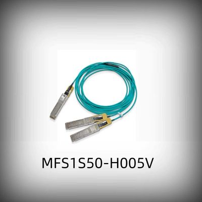 낮은 지연 Mellanox AOC 케이블 MFS1S00-H020E 스플리터 케이블 이더넷 200GbE ~ 2x100GbE 20m