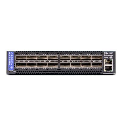 MSN2100-CB2F 멜라녹스 이서네트 스위치 반 폭 10/25GbE와 100GbE