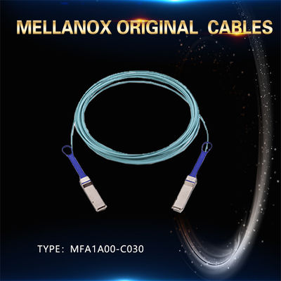 MFS1S00-H030V ((980-9I440-00H030) Aoc 네트워크 케이블 IB HDR 최대 200Gb/S QSFP56 30m 200GBASE-AOC QSFP56부터 QSFP56까지