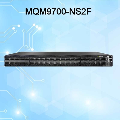 MQM9790-NS2F Mellanox 네트워크 스위치 P2C 공기 흐름 64 포트 NDR 32 OSFP 포트 관리되지 않은
