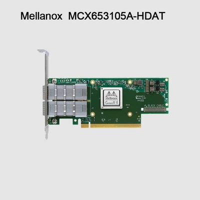 200GbE 멜라녹스 스프피 피코이에 카드 Nic 네트워크 인터페이스 MCX653105A-HDAT ConnectX-6