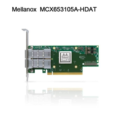 200GbE 멜라녹스 스프피 피코이에 카드 Nic 네트워크 인터페이스 MCX653105A-HDAT ConnectX-6