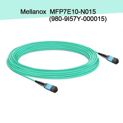 MFP7E10-N015(980-9I57Y-000015) Mellanox AOC MPO-12/APC-To MPO12/APC 8 심선 15M