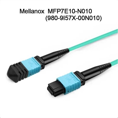 MFP7E10-N010 Mellanox AOC 패시브 파이버 케이블 MMF MPO12 APC로 MPO12 APC 10m