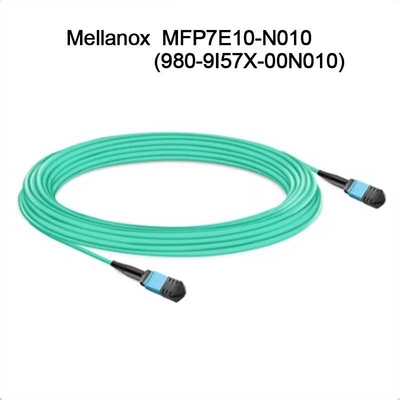 MFP7E10-N010 Mellanox AOC 패시브 파이버 케이블 MMF MPO12 APC로 MPO12 APC 10m