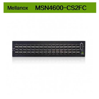 100GbE 2U 오픈 멜라녹스 네트워크 스위치 MSN4600-CS2FC Cumulus 이더넷