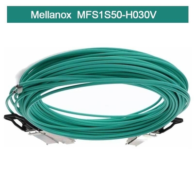 인피니밴드 멜라녹스 AOC MFS1S50-H030V VPI HDR & ETH 2x100Gb/S 30M QSFP56 신품 및 정품