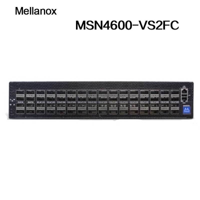 Vlan 지원 기능 5000 Nvidia 오픈 이더넷 스위치 MSN4600-Vs2FC 스펙트럼-3 200gbe 2u 기반