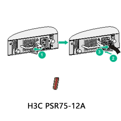 다재다능한 PSR75-12A 전자 장치의 스위치 전원 공급 장치 PSR75-12A 카튼