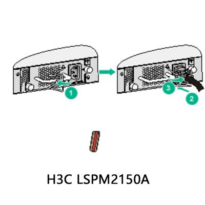 네트워크용 고효율 Lspm2150A 150W 자산 관리 가능한 AC 전원 모듈