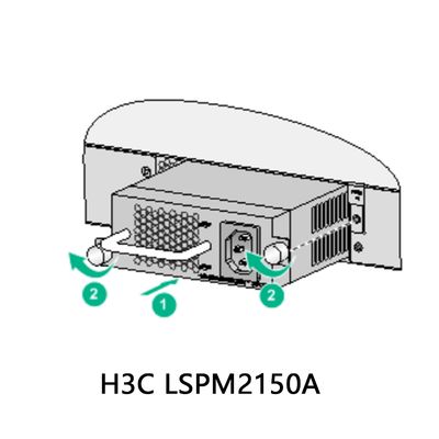 네트워크용 고효율 Lspm2150A 150W 자산 관리 가능한 AC 전원 모듈