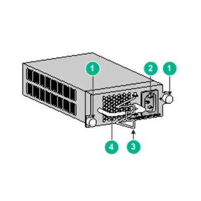 네트워크용 고효율 Lspm2150A 150W 자산 관리 가능한 AC 전원 모듈