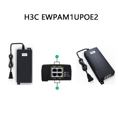 H3c Ewpam1upoe2 60포트 55W-1V-1.1A-DC 네트워크 전원 어댑터 >200Mbps 골판지