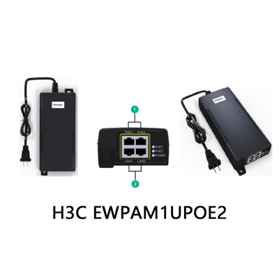 H3c Ewpam1upoe2 60포트 55W-1V-1.1A-DC 네트워크 전원 어댑터 >200Mbps 골판지