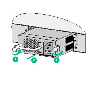 H3c Psr650c-12A AC 전원 모듈 650W AC 전원을 지원합니다 650W 카튼
