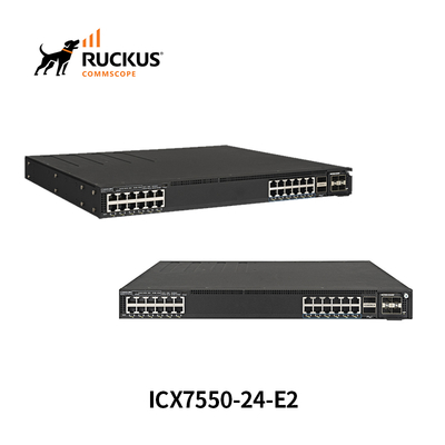 원활한 연결을 위한 24 포트 고급 Ruckus ICX7550-24-E2 스위치