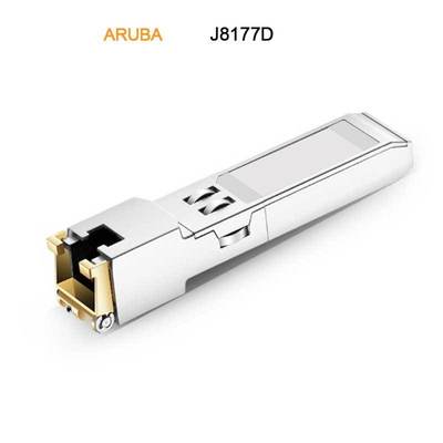 Hpe 아루바 네트워킹 스위치 1g SFP RJ45 T 100m Cat5e 트랜시버 (J8177D)