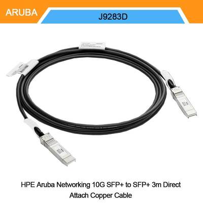 Hpe 아루바 네트워킹 10g SFP+ to SFP+ 3m 다이렉트 어태치 구리 케이블 (J9283D)