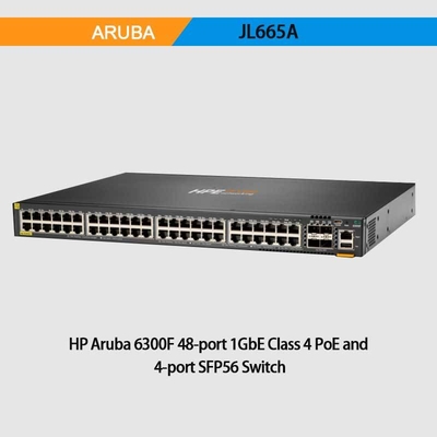 High-Performance Access Layer Switches New Jl665A 6300f 48g Cl4 Poe 4SFP56 Switch