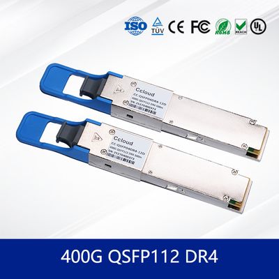 데이터 센터용 고속 400G QSFP112 DR4 광 트랜시버 모듈 대량 현물