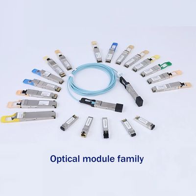 고속 400G QSFP112 SR4 광 트랜시버 모듈 고속 850nm 100m MMF