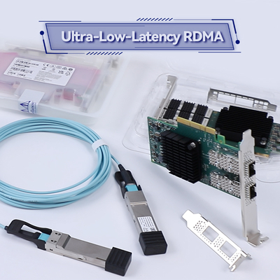 맞춘 유선 멜라녹스 10gb 이더넷 카드 SFP 피코이에 카드 MCX512A-ACAT ConnectX-5 EN