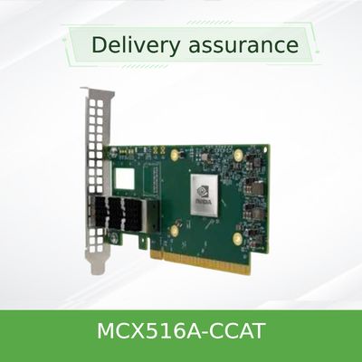 100GbE NIC 멜라녹스 네트워크 카드 MCX516A-CCAT 듀얼-포트 QSFP28 PCIe3.0x16