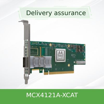 서버를 위한 MCX4121A-XCAT 멜라녹스 네트워크 카드 25Gbps SFP28 QSFP28