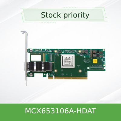 MCX653106A-HDAT Mellanox 네트워크 카드 200Gb/S 4*50Gb/S 이더넷 포트