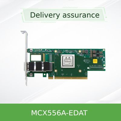 주식 Mellanox MCX556A-EDAT ConnectX-5 VPI 어댑터 카드 EDR IB 100Gb/S 100GbE 듀얼 포트