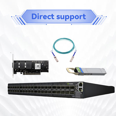 서버 Mellanox 200GB 스위치 SB7800 MSB7800-ES2F 36포트