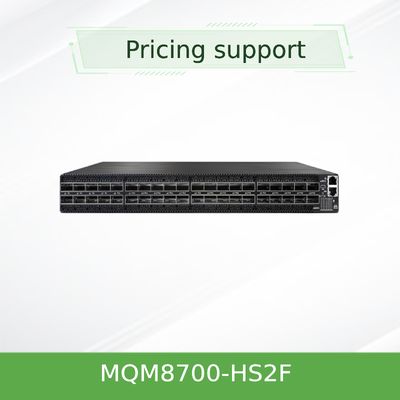 40 포트 멜라노크스 인피니밴드 네트워크 스위치 비 차단 관리 HDR 200Gb/SMQM8700-HS2F ((920-9B110-00FH-0MD)