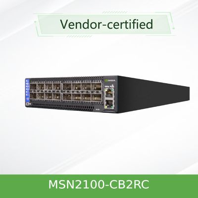 EDR 엔비디아 멜라녹스 스펙트럼 기반 100gbe 1u 오픈 이더넷 스위치