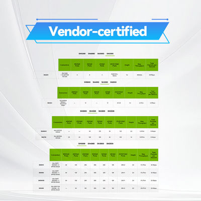 MSN3700-VS2F 200GbE 멜라녹스 네트워크 스위치 SN3000 1U 선반 장착