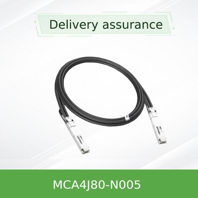 멜라녹스 엔비디아 Mca4j80-N 800GB/S 트윈 포트 OSfp에서 2X400GB/S Osfp 인피니밴드 Acc Mca4j80-N005 (980-9I602-00N005)