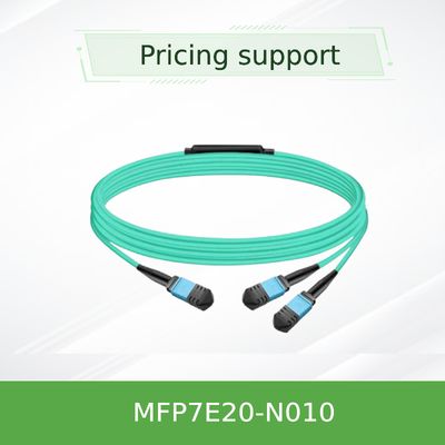 Nvidia Mfp7e20-Nxxx 광 멀티모드 분배기 광섬유 케이블 Mfp7e20-N010 Mmf, MPO12 APC to 2xmpo12 APC