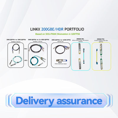 40GbE DDMI 멜라녹스 광 전송부 QSFP+ 850nm MMA1B00-B150D MPO SR4 최고 150m