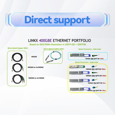 IB HDR 멜라녹스 DAC 케이블 MCP1650-H002E26 200Gb/s QSFP56 2m