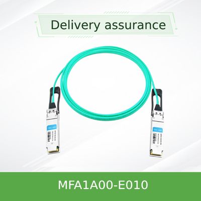 100Gb/S QSFP 멜라녹스 AOC 케이블 QSFP 케이블 MFA1A00-E010