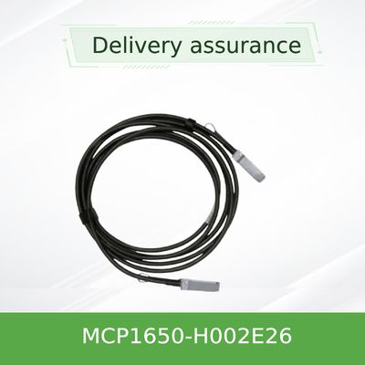 200Gb/s QSFP56 2m에 달하는 MCP1650-H002E26 멜라녹스 DAC 케이블  IB HDR