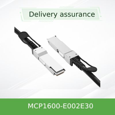 EDR Mellanox 100g QSFP28 DAC 케이블 MCP1600-E002E30 IB 100Gb/s 2m