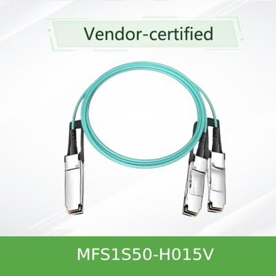 OEM 멜라녹스 분배기 케이블 AOC 100g MFS1S50-H015V VPI HDR & ETH 15m