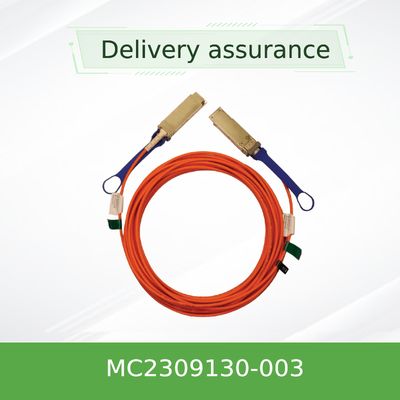 SFP+ 3M에 대한 TAA 탈출 멜라녹스 DAC 케이블 MC2309130-003 10GBase-CU QSFP+