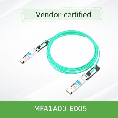 400g 멜라녹스 SFP28 AOC 케이블 MFA1A00-E005