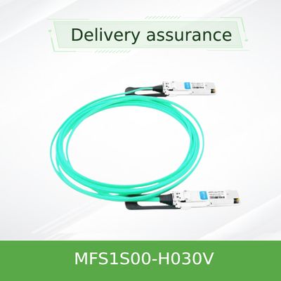 MFS1S00-H030V IB 200G 멜라녹스 Aoc 케이블 네트워크 케이블 30M QSFP56 고속도 낮은 지연