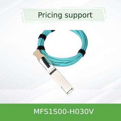 관습 멜라녹스 HDR 케이블 25g AOC 케이블 MFS1S00-H030V 멜라녹스 AOC 케이블