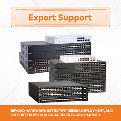 고급 Ruckus ICX 8200-48ZP2-E2 스위치 (150W 전원 공급 장치 포함)
