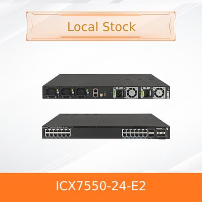 원활한 연결을 위한 24 포트 고급 Ruckus ICX7550-24-E2 스위치