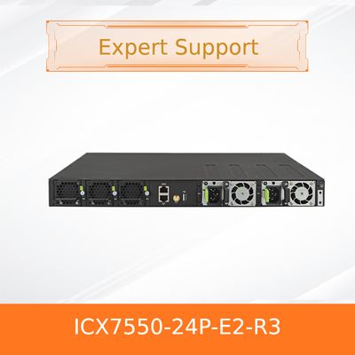 네트워크 관리 스위치 ICX7550-24P-E2-R3 고급 루커스 스위치